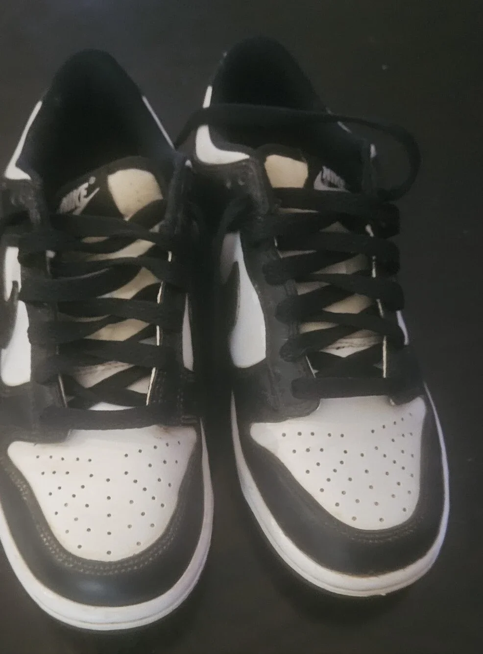 Nike  Boys Low-Top Sneakers - Black & White